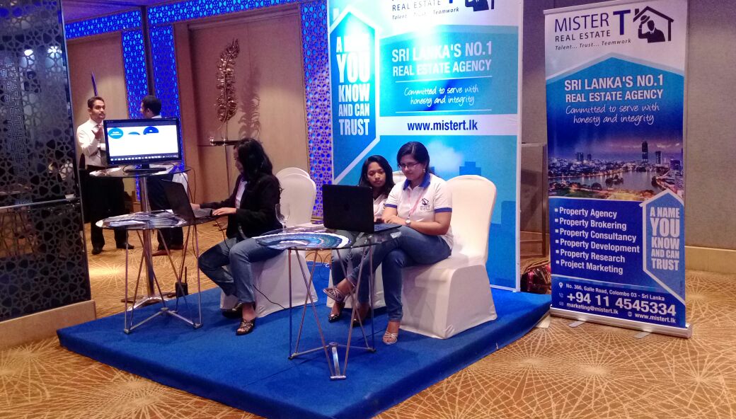 Mister T at the Lanka Property Show